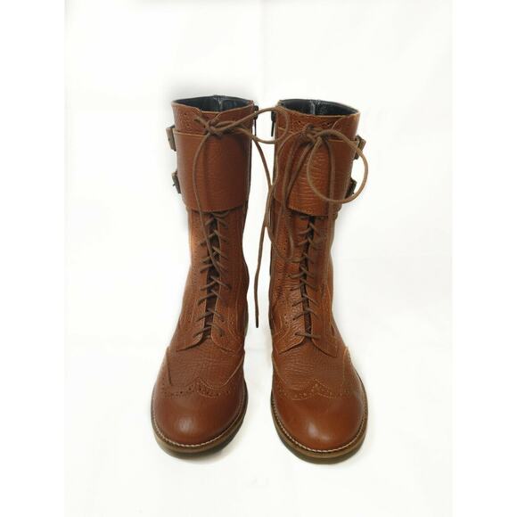 NWOT Swear London Charlotte 4 Lace Up Combat Boot Size 37 US 7 - Picture 7 of 10